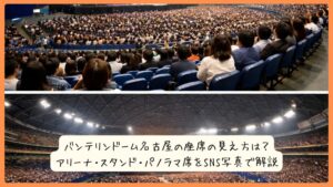 バンテリンドーム名古屋の座席の見え方は？アリーナ・スタンド・パノラマ席をSNS写真で解説